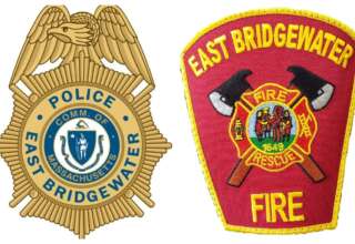 East Bridgwater Police Fire patch badge